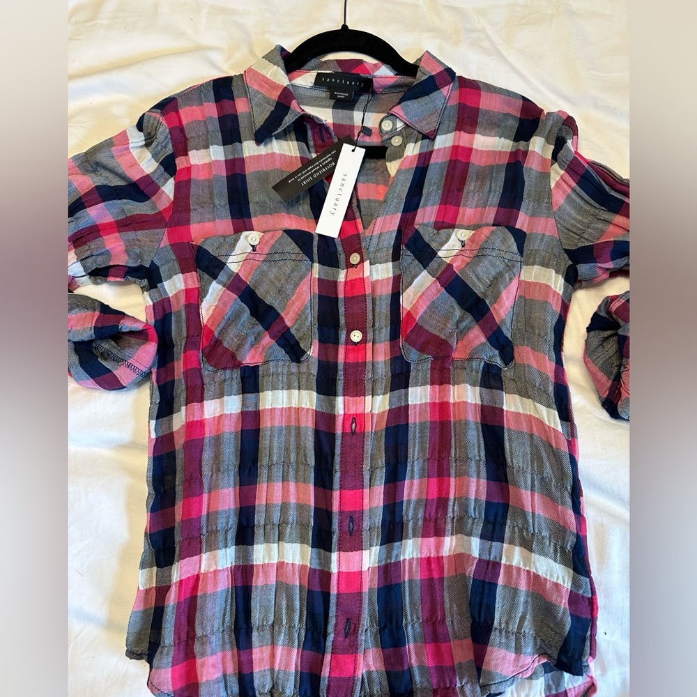 Sanctuary boyfriend shirt